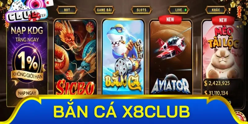 Cách tham gia trò chơi bắn cá X8club hiệu quả