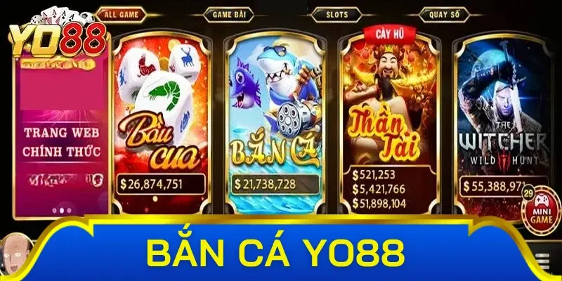 Luật chơi bắn cá Yo88 chi tiết
