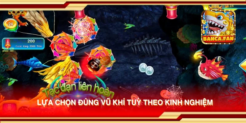 Lựa chọn đúng vũ khí tuỳ theo kinh nghiệm